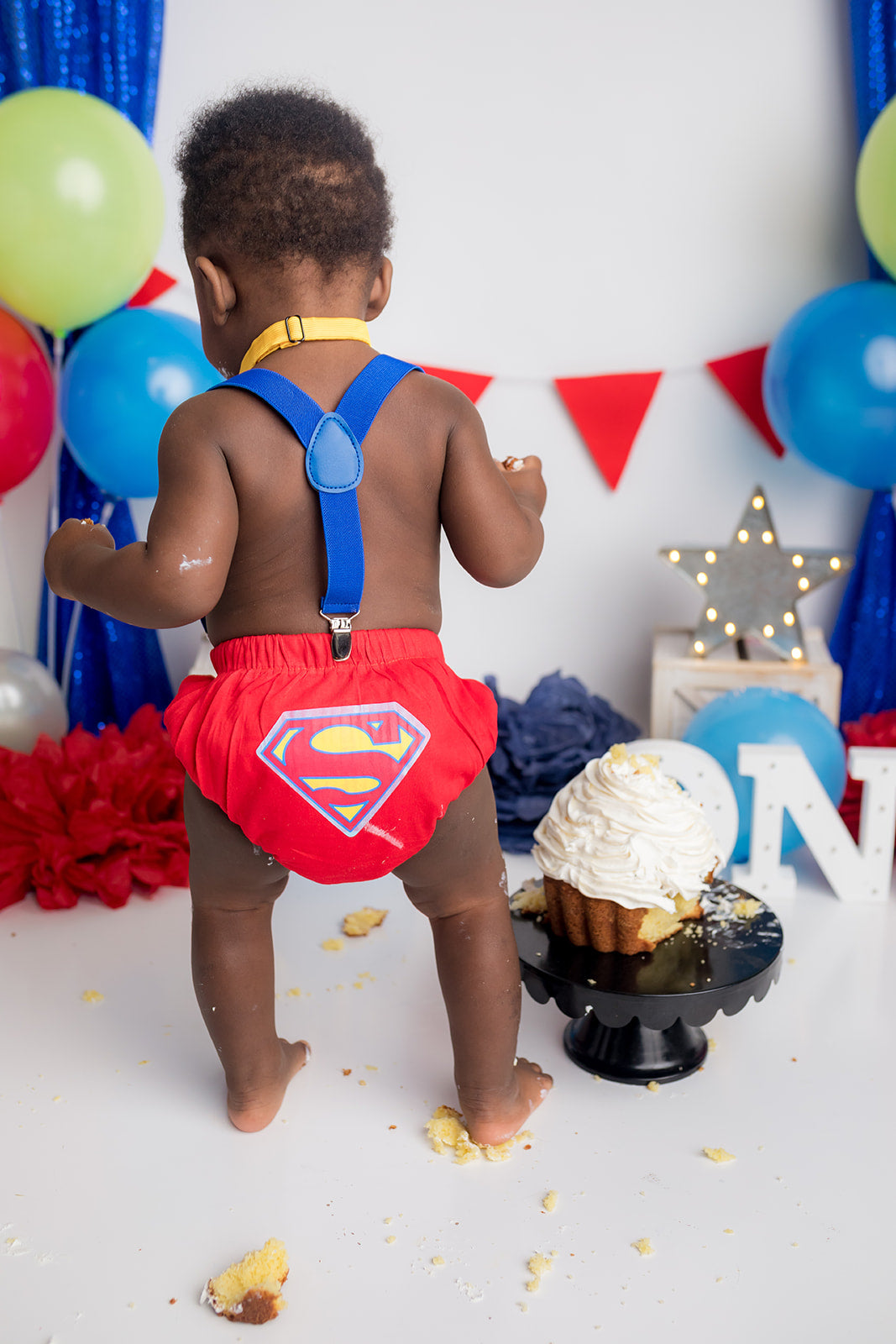 Boy cake smash superman-Coming soon