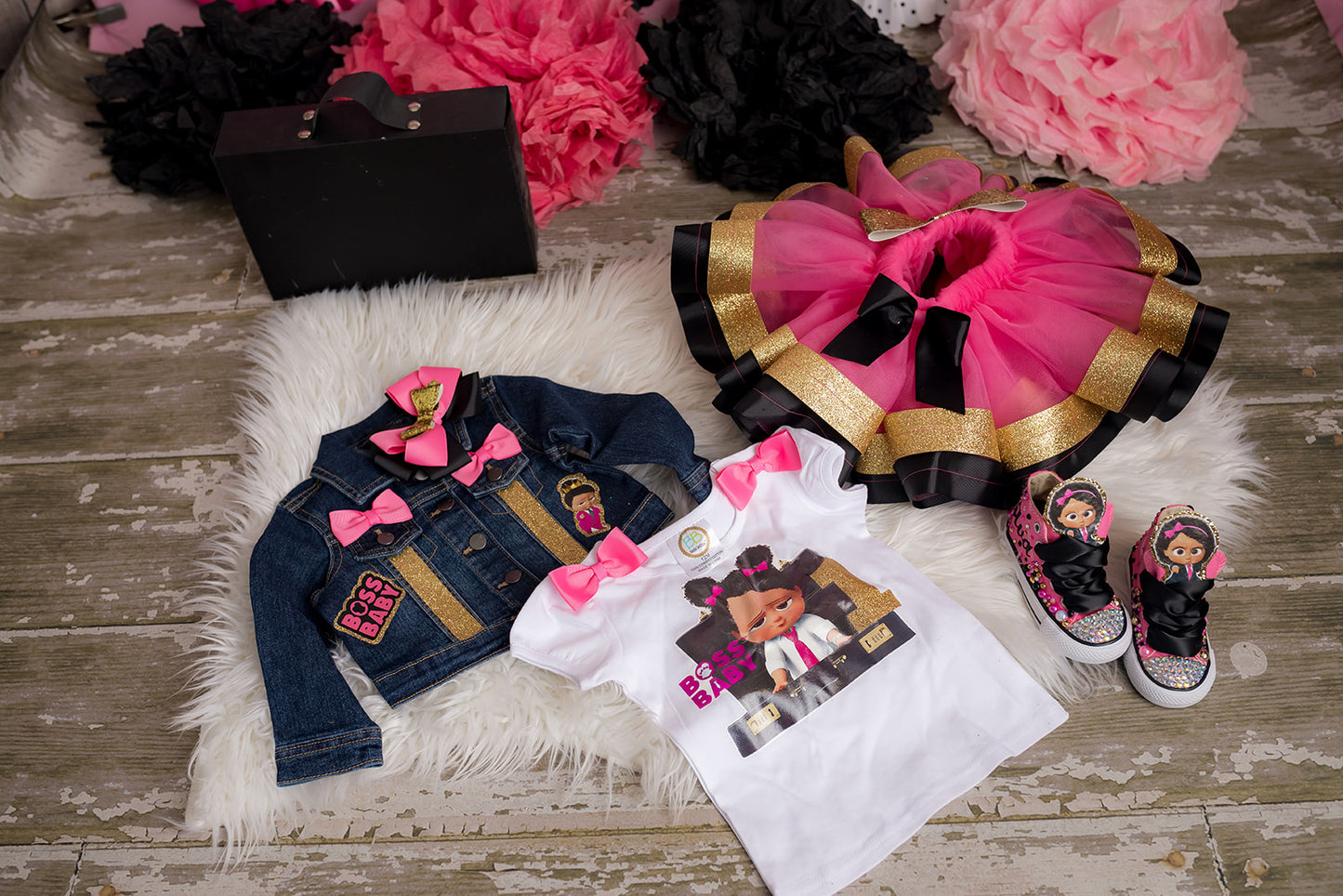 Boss Baby tutu set-Boss Baby outfit-Boss Baby dress