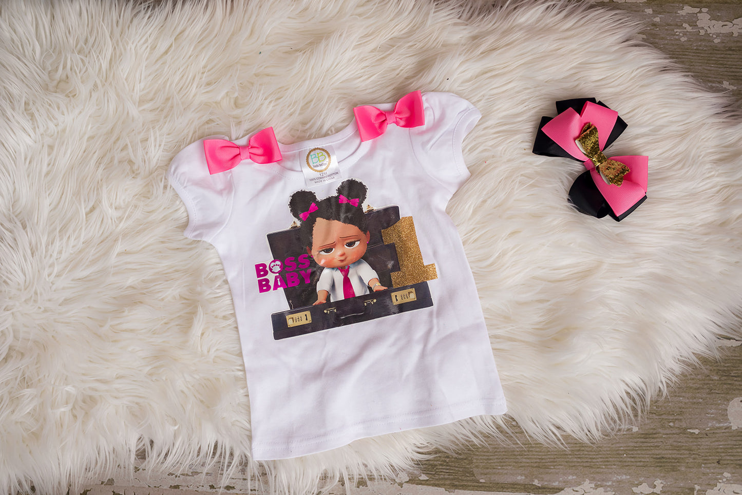Boss Baby tutu set-Boss Baby outfit-Boss Baby dress