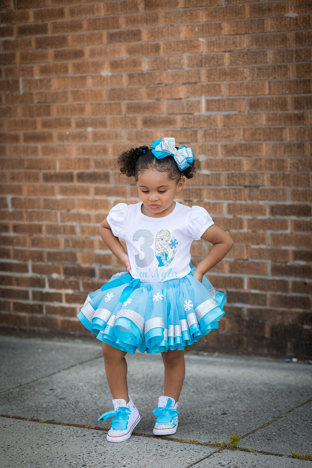 Frozen tutu set-Frozen outfit-Frozen dress-Elsa tutu set