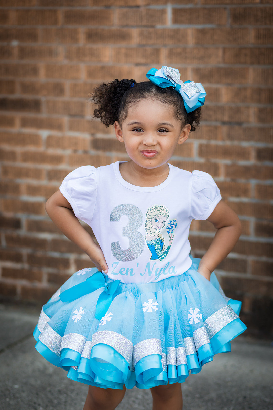 Frozen tutu set-Frozen outfit-Frozen dress-Elsa tutu set