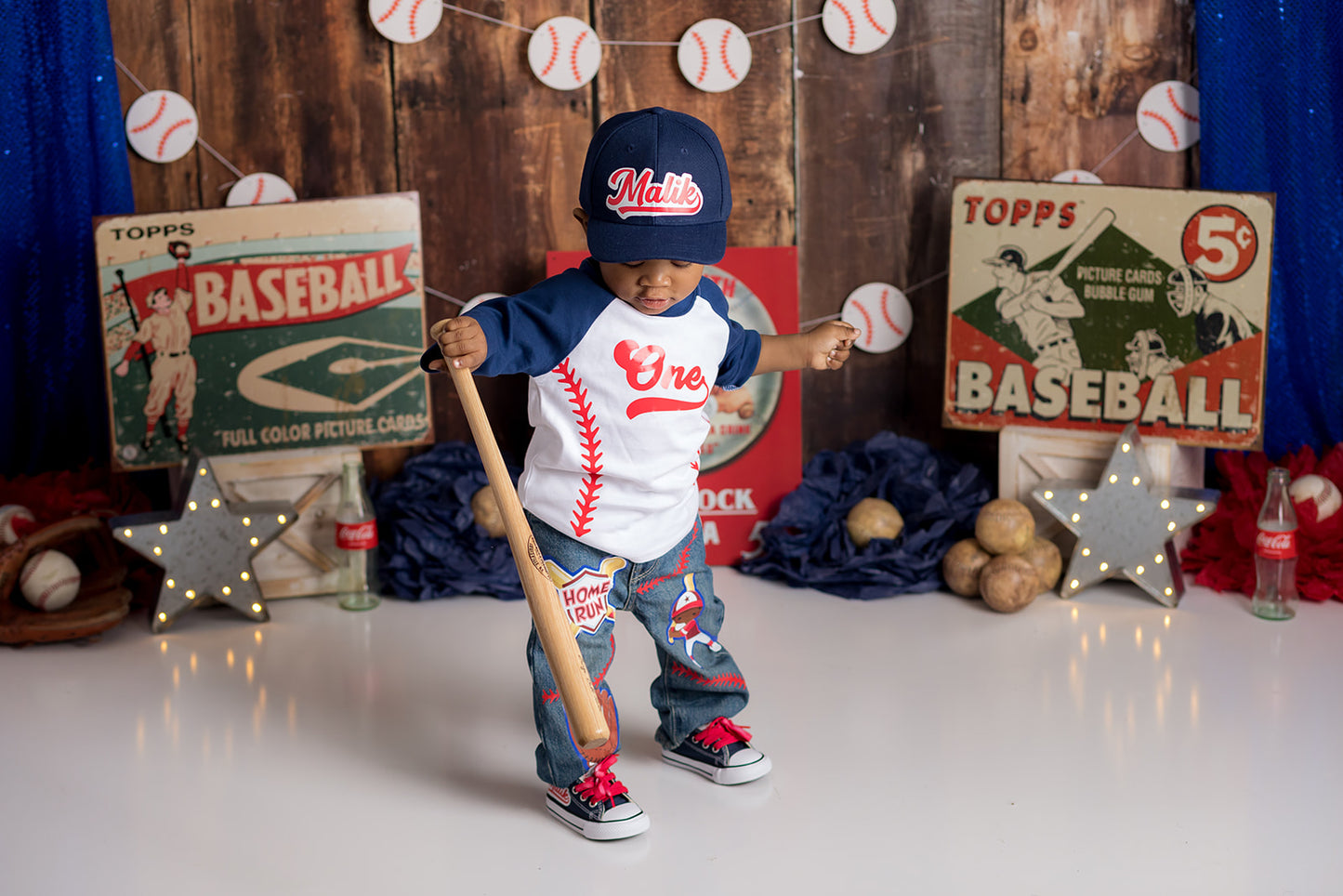 Boy cake smash baseball-Coming Soon