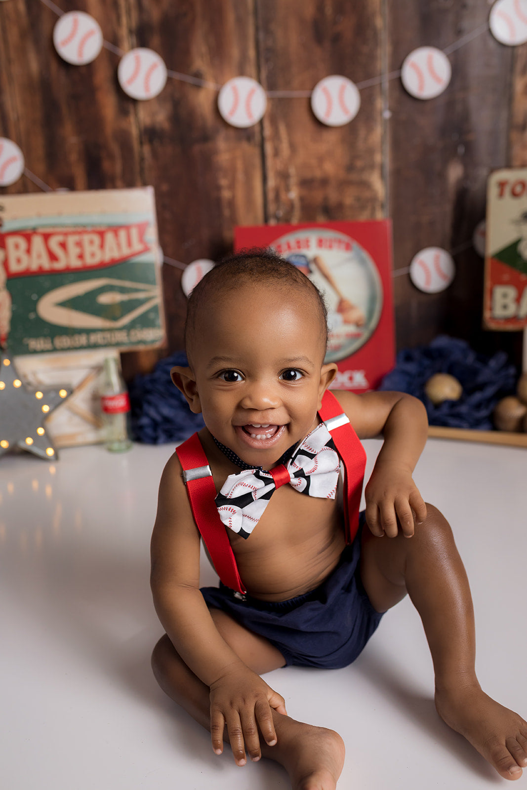 Boy cake smash baseball-Coming Soon