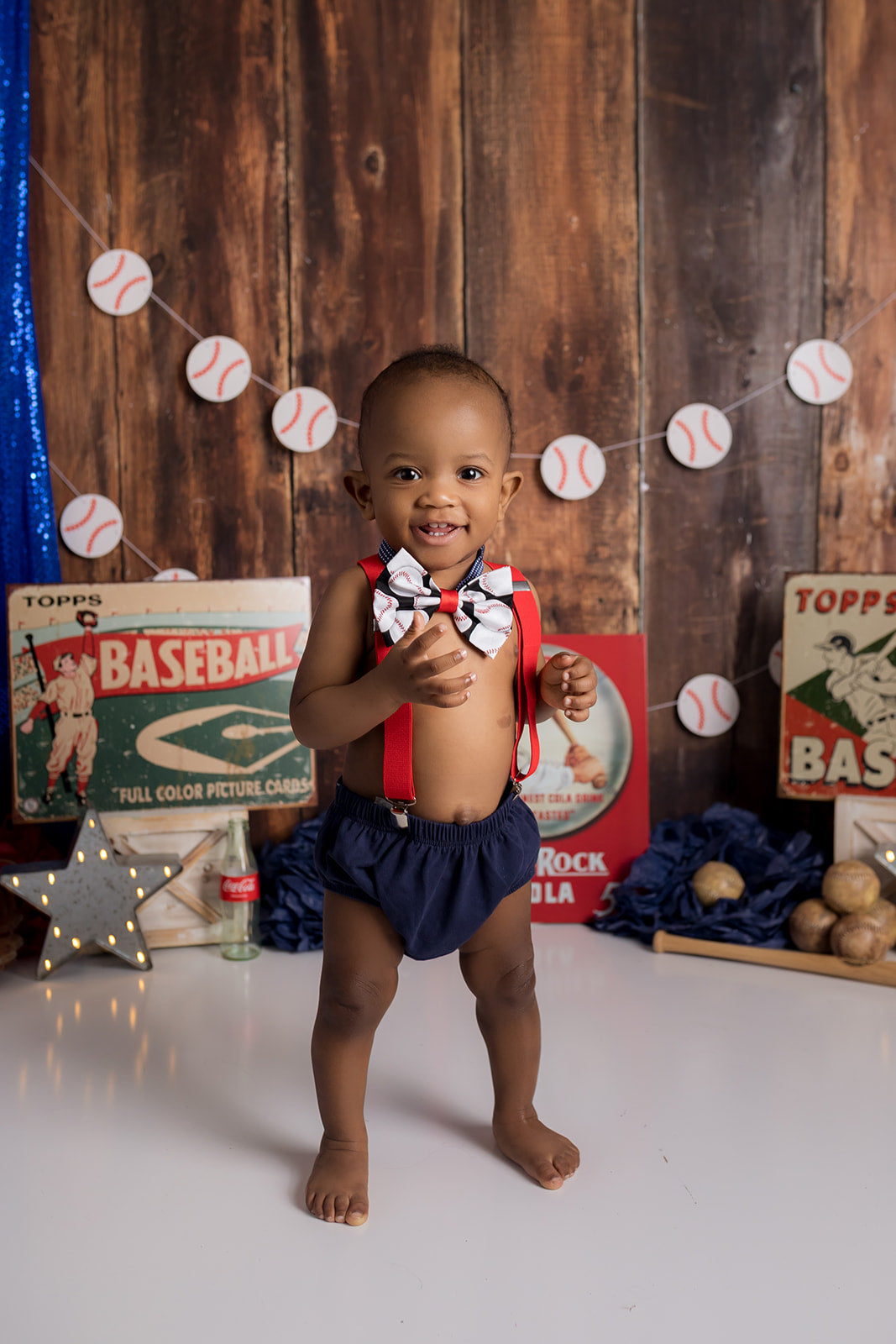 Boy cake smash baseball-Coming Soon