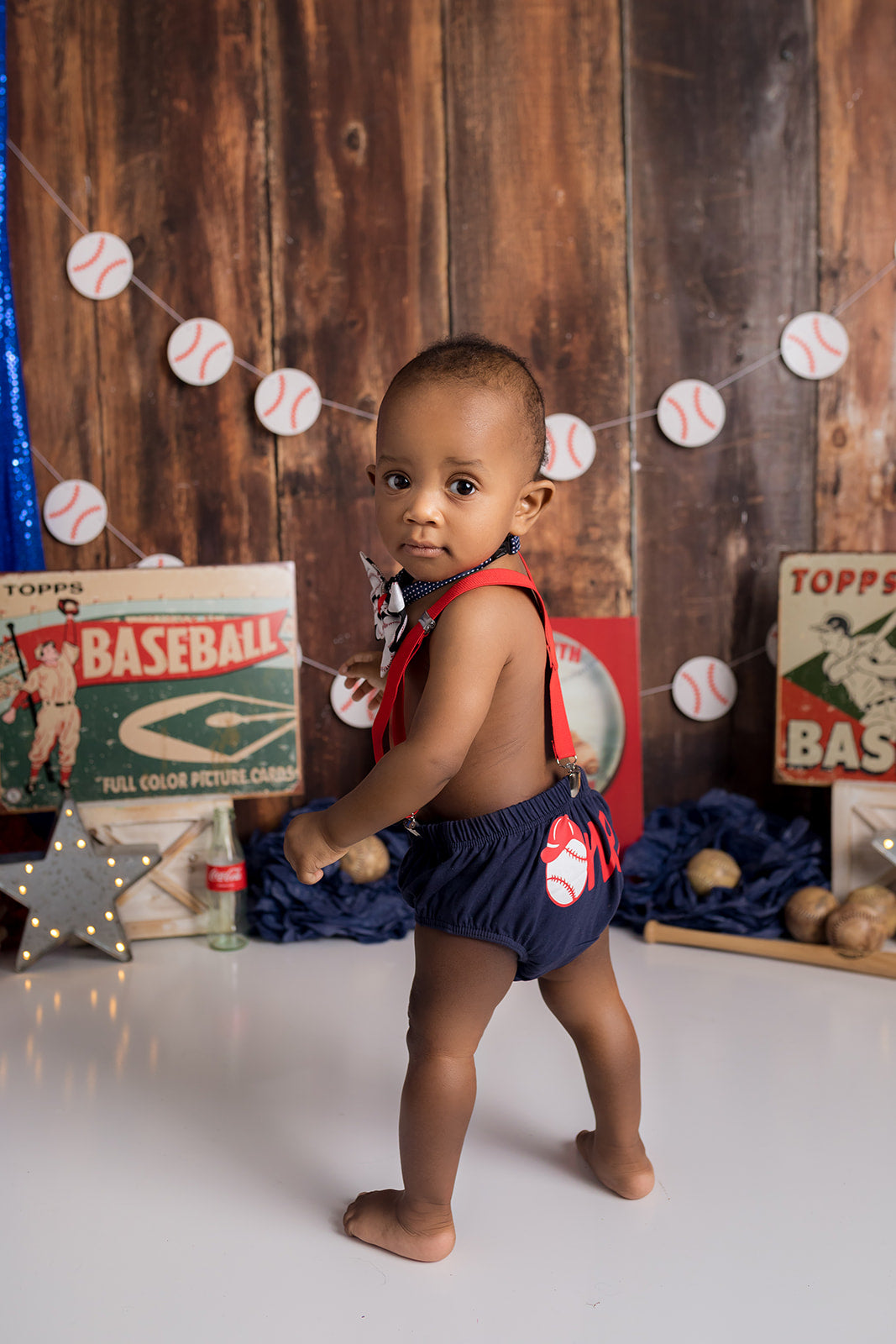 Boy cake smash baseball-Coming Soon