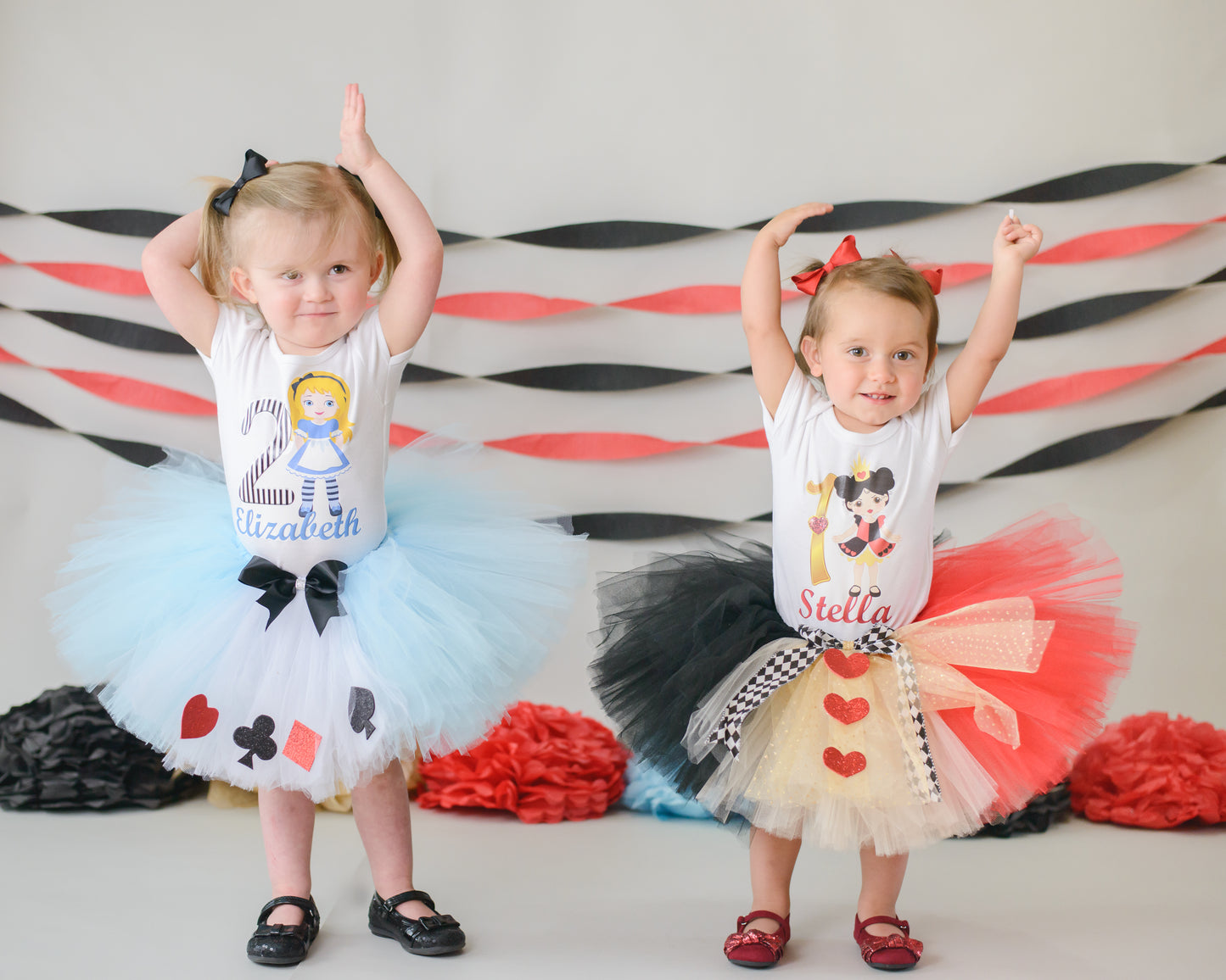 Queen of hearts tutu Set-Queen of hearts outfit
