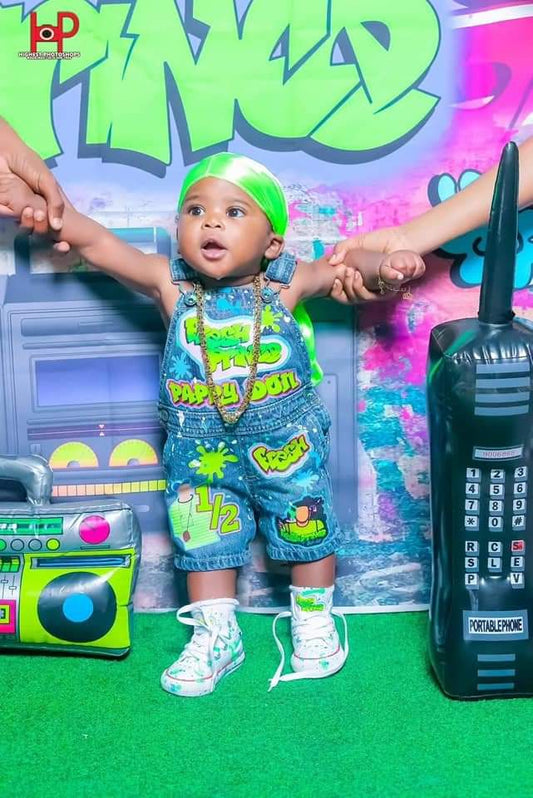 Fresh prince Overalls- Fresh prince Birthday Overalls- Fresh prince Birthday outfit