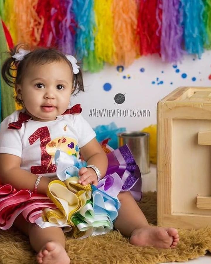 Paint tutu set-Paint outfit-Paint dress-Paint Party tutu-Art tutu set