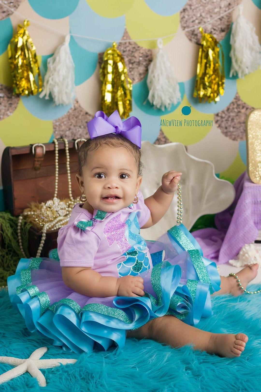 Mermaid Tutu set-Mermaid outfit-Mermaid dress- Mermaid tutu