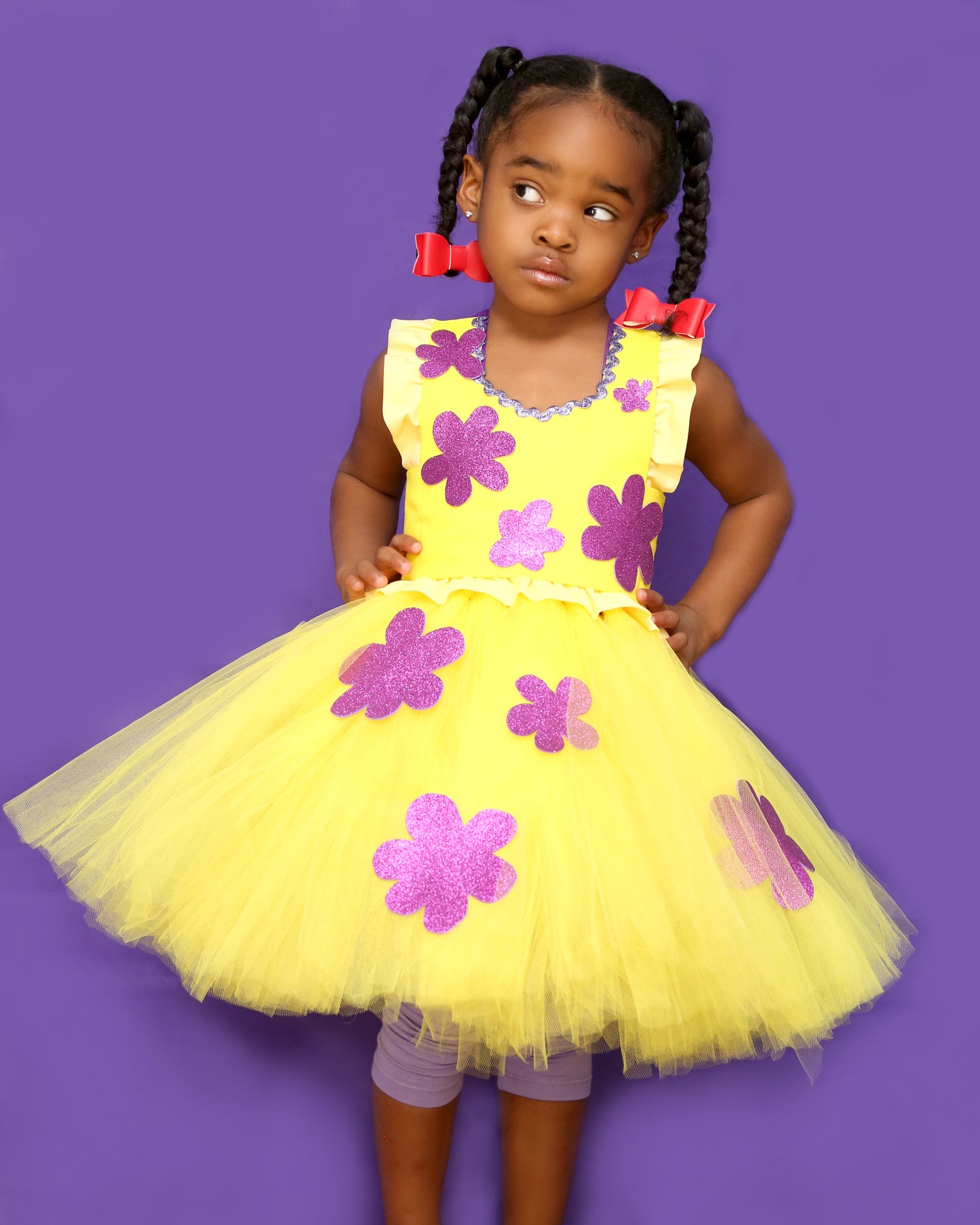 Susie Carmicheal Costume- Rugrats costume- Rugrats tutu dress-Susie carmicheal tutu-susie carmicheal dress