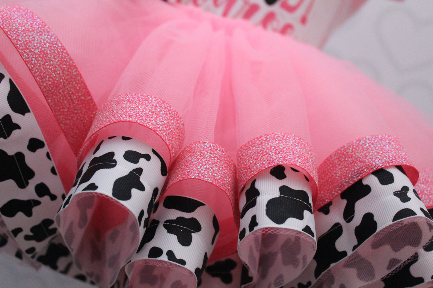 Cow tutu set-Cow outfit-Cow birthday outfit- cow birthday-4-Ever MOOdy outfit