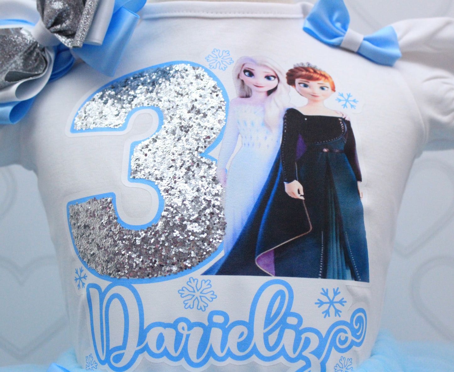 Frozen tutu set-Frozen outfit-Frozen dress-Elsa tutu set
