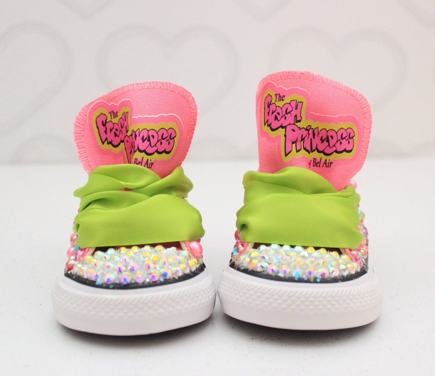 Fresh Princess shoes- Fresh Princess bling Converse-Girls Fresh Princess Shoes