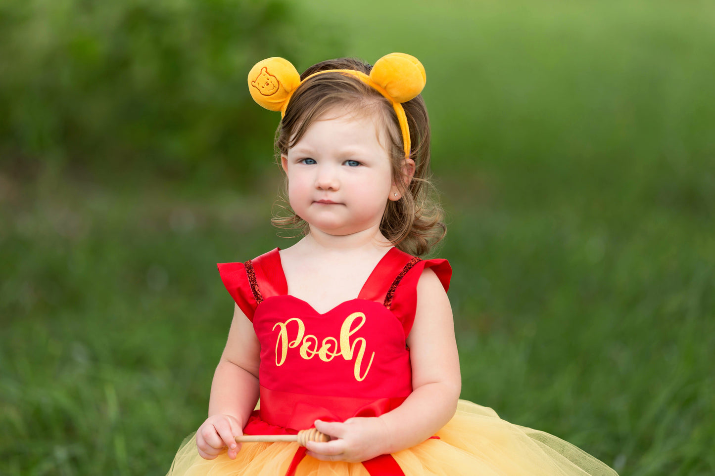 Winnie the pooh Costume-Winnie the pooh Tutu Dress- Winnie the pooh dress