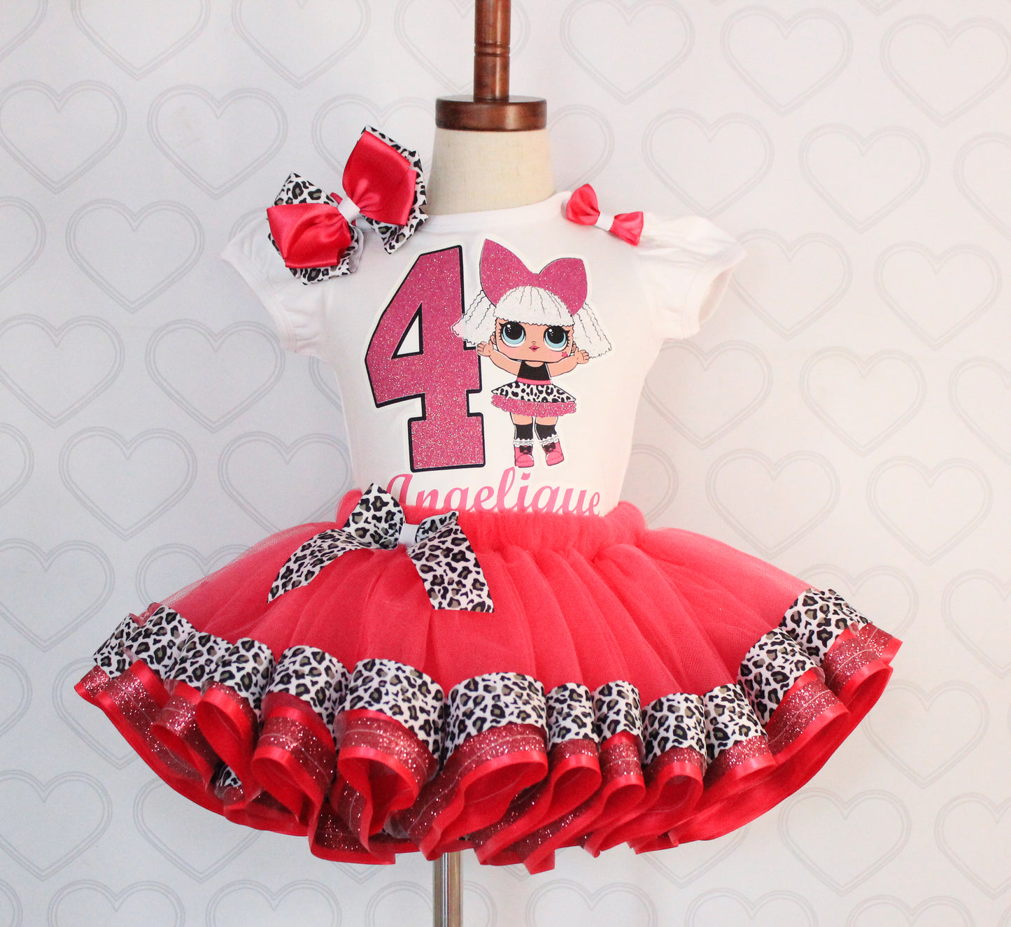 Diva lol surprise doll tutu set-Diva lol surprise outfit-Diva lol dress