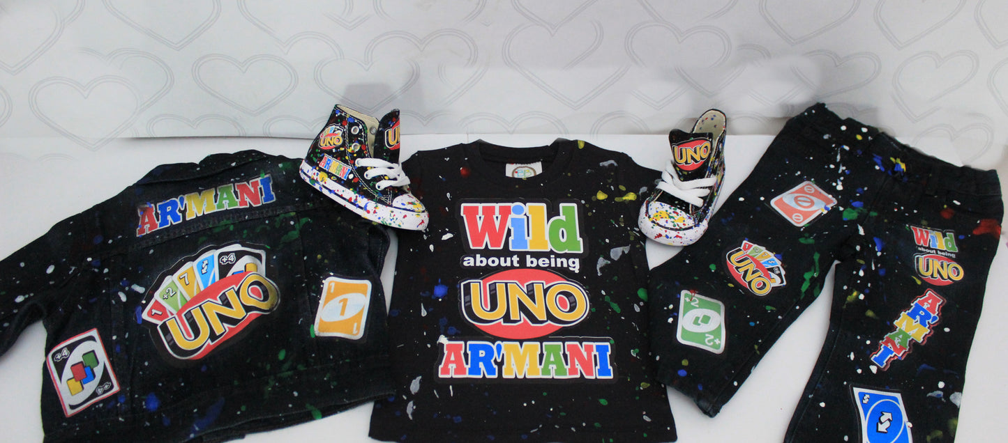 Uno shoes- Uno Converse-Boys Uno Shoes