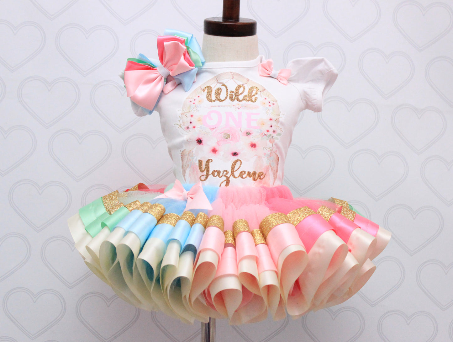 Wild one tutu set- Wild one outfit- Wild one dress- Wild one birthday(deluxe)
