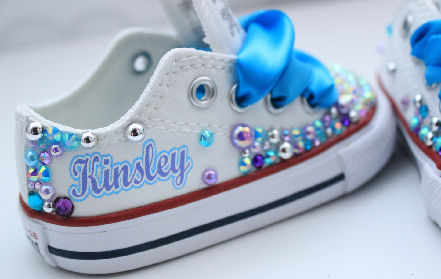 Winter Wonderland shoes- Winter Wonderland bling Converse-Girls Winter Wonderland Shoes-Snowflake shoes