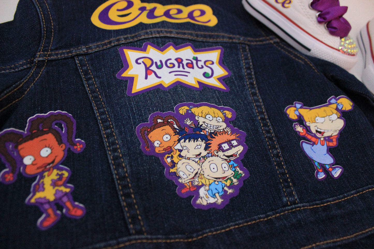 Girls Denim Jacket- Denim Jacket add on- Not sold separately