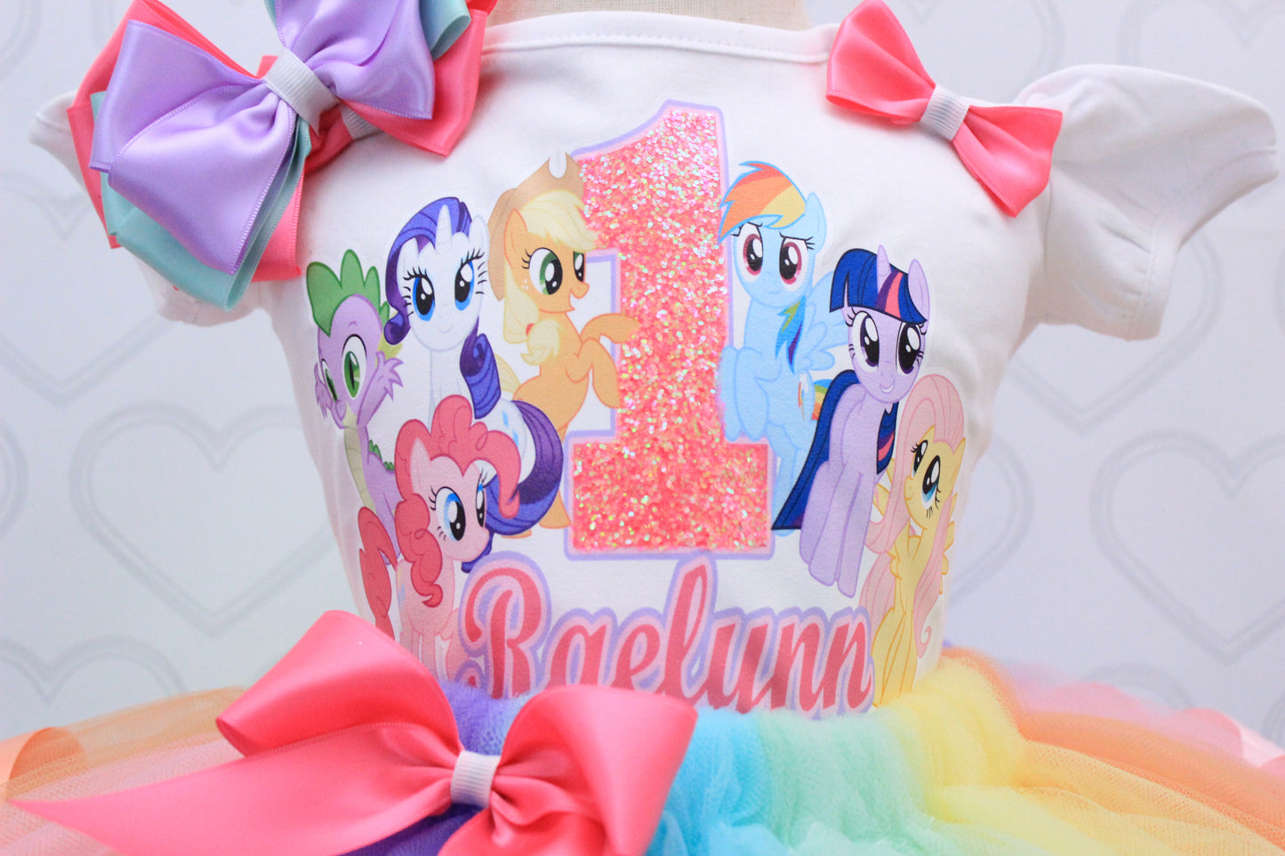 My little pony tutu set- My little pony outfit-My little pony birthday outfit