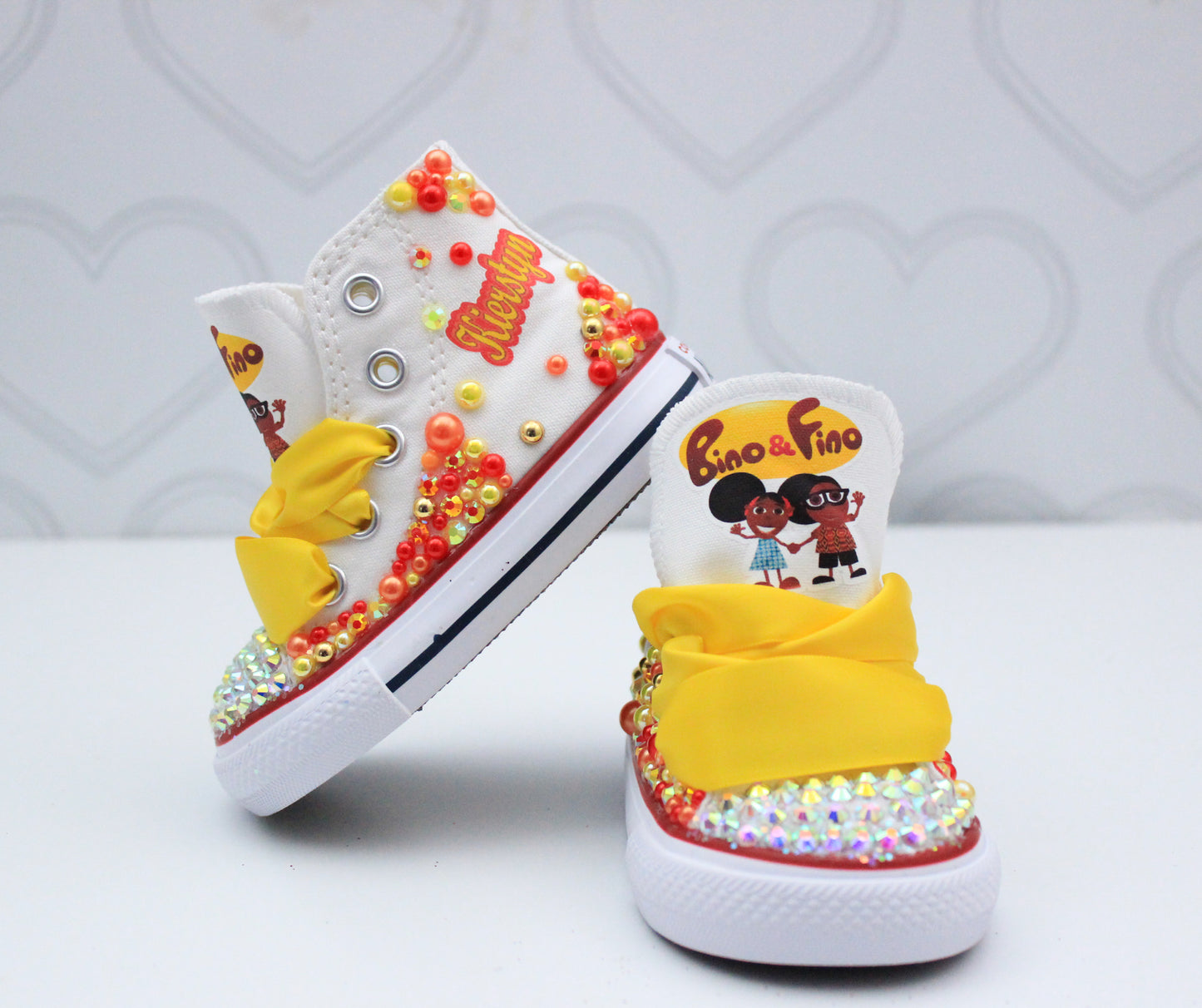 Bino and Fino shoes- Bino and Fino bling Converse-Girls Bino and Fino Shoes-Bino and Fino Converse