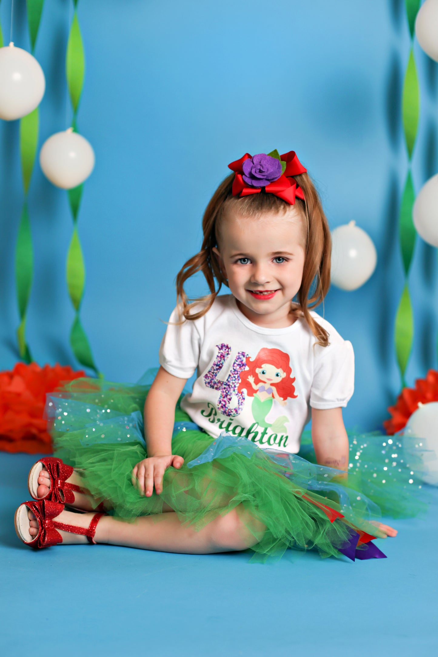 The little mermaid tutu set