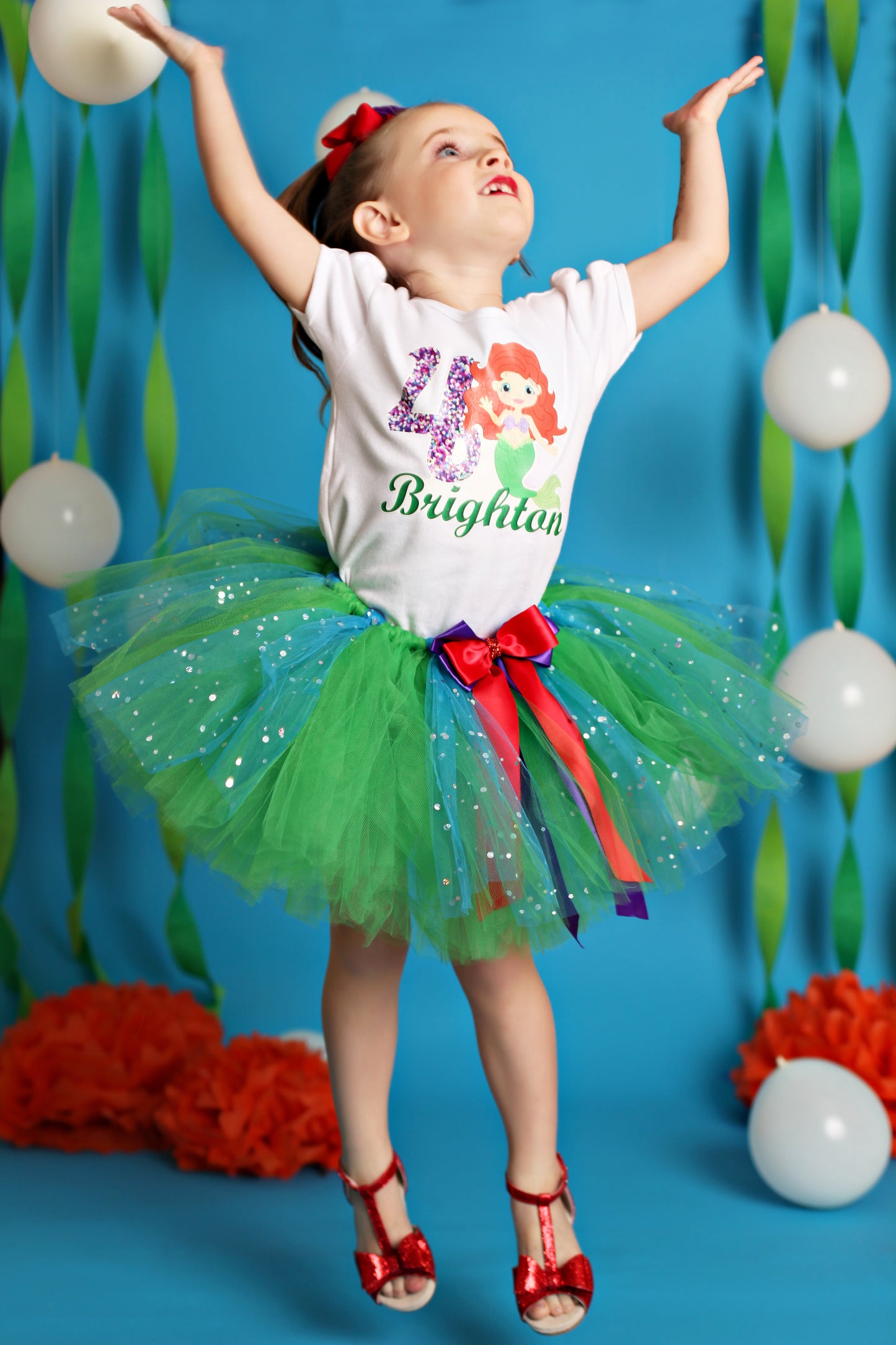 The little mermaid tutu set