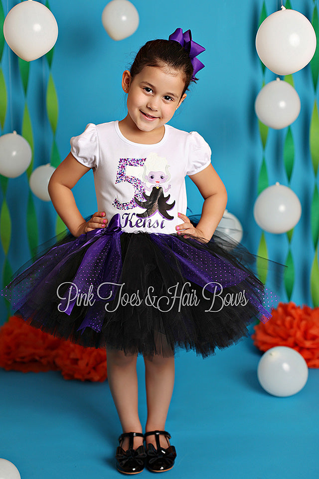 Ursula tutu set-little mermaid tutu set