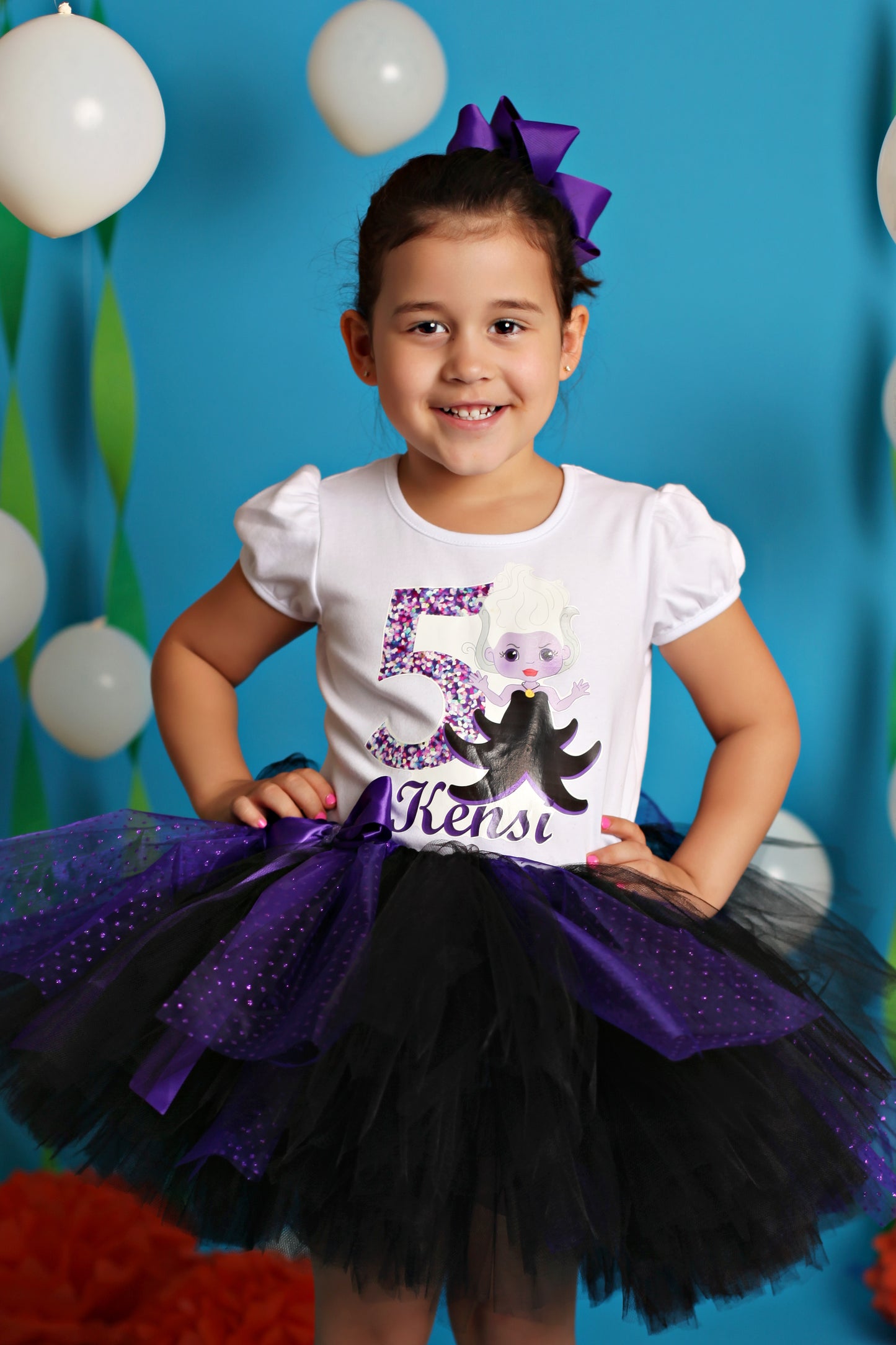 Ursula tutu set-little mermaid tutu set