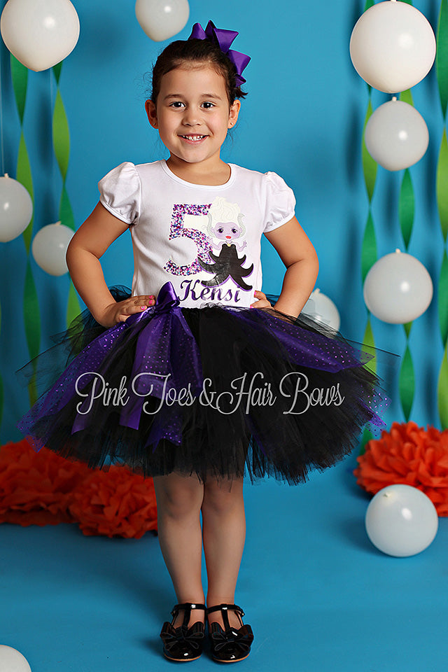 Ursula tutu set-little mermaid tutu set