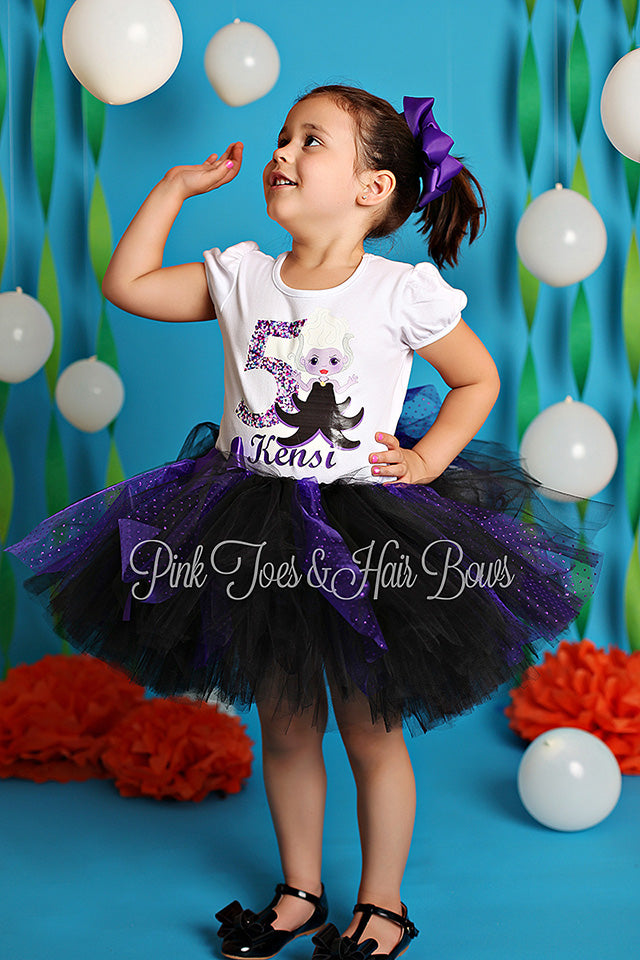 Ursula tutu set-little mermaid tutu set