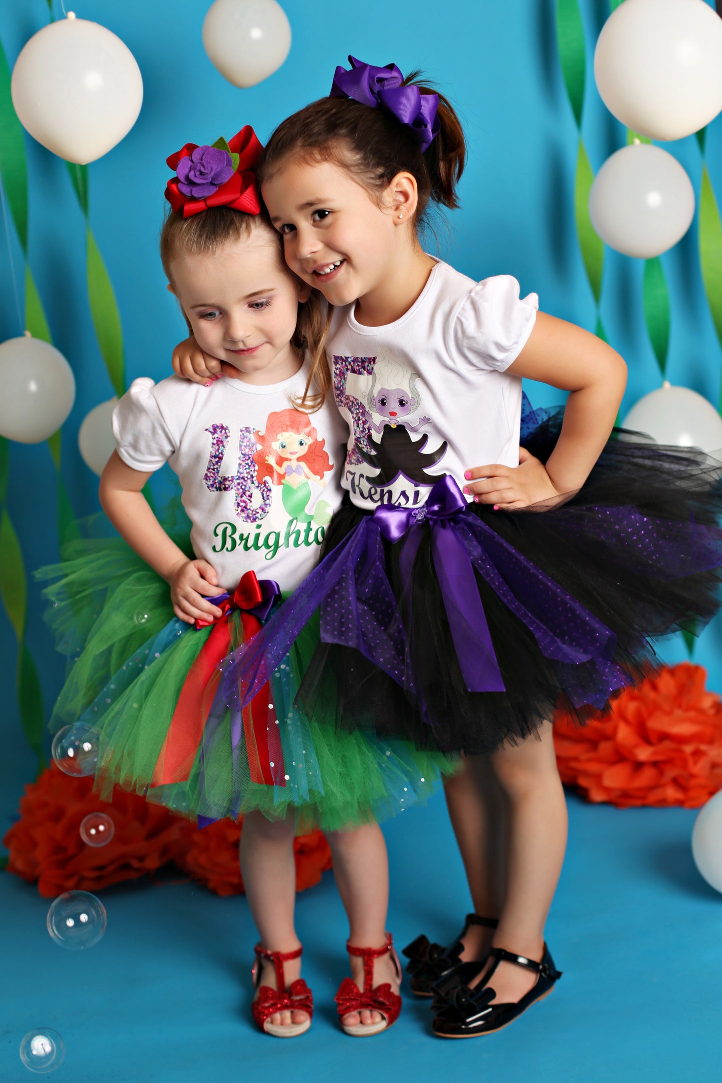 Ursula tutu set-little mermaid tutu set