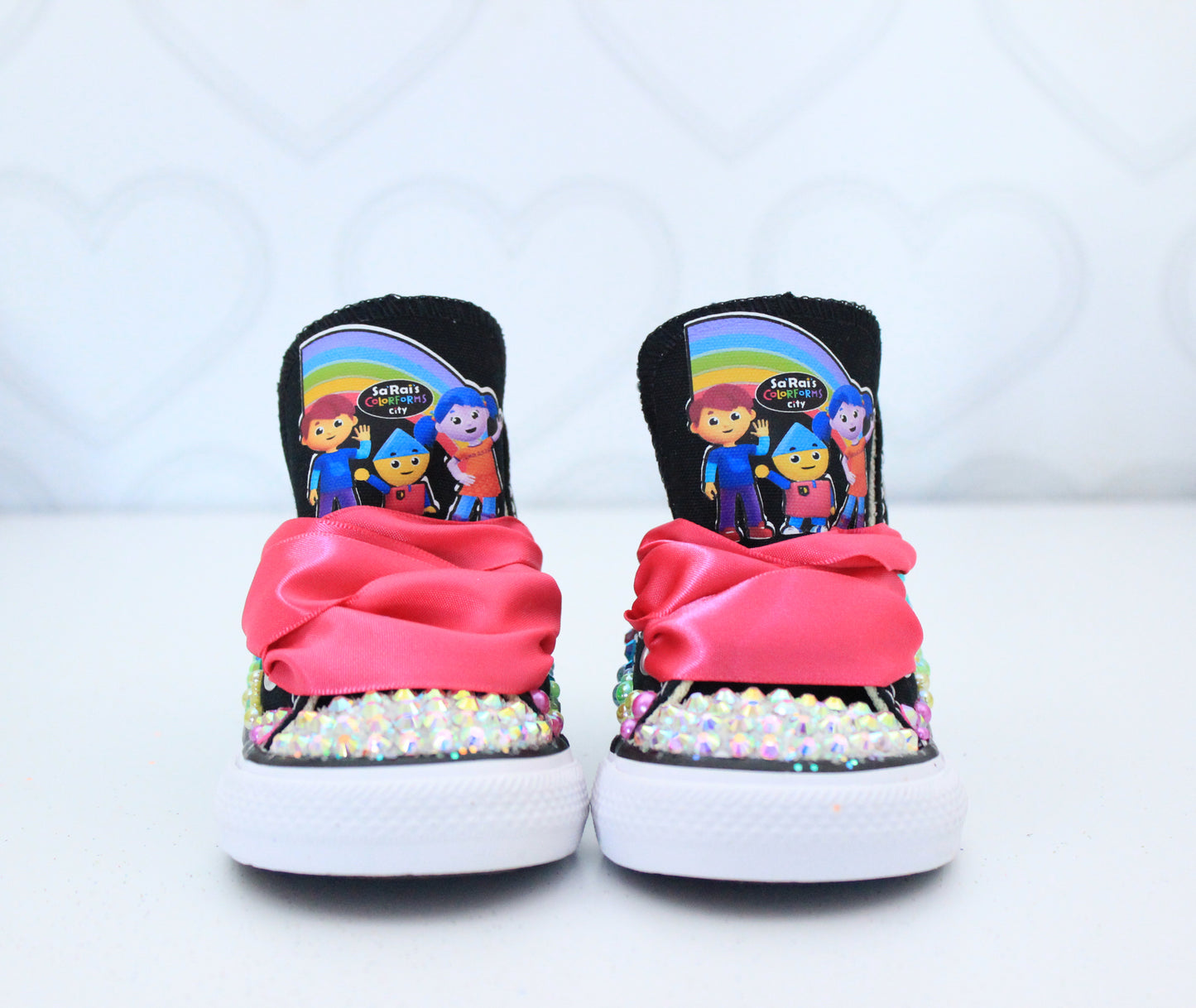 Colorform's city shoes- Colorform's city bling Converse-Girls Colorform's city Shoes- Colorform's city Converse