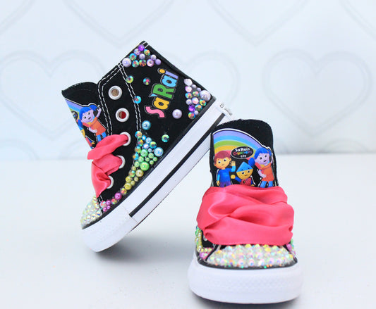 Colorform's city shoes- Colorform's city bling Converse-Girls Colorform's city Shoes- Colorform's city Converse