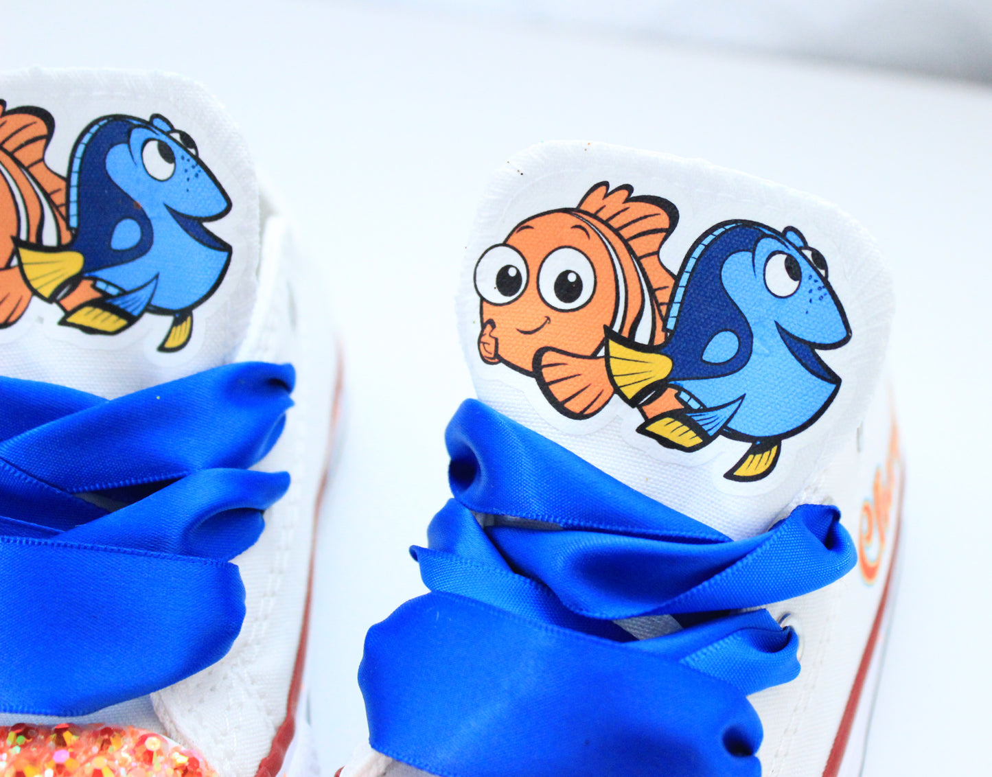 Finding Nemo shoes- Finding Nemo Converse-Girls Finding Nemo Shoes