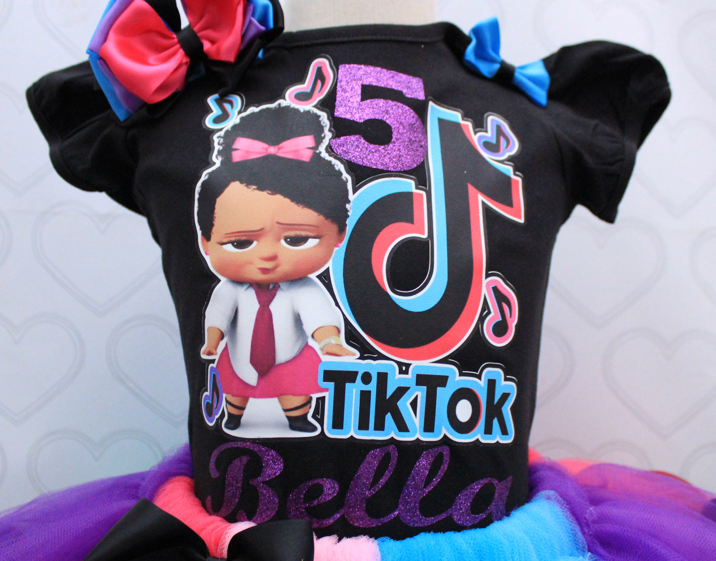 Tik Tok tutu set- Tik Tok outfit-Tik tok dress-Tik Tok Birthday outfit-Troll tutu set
