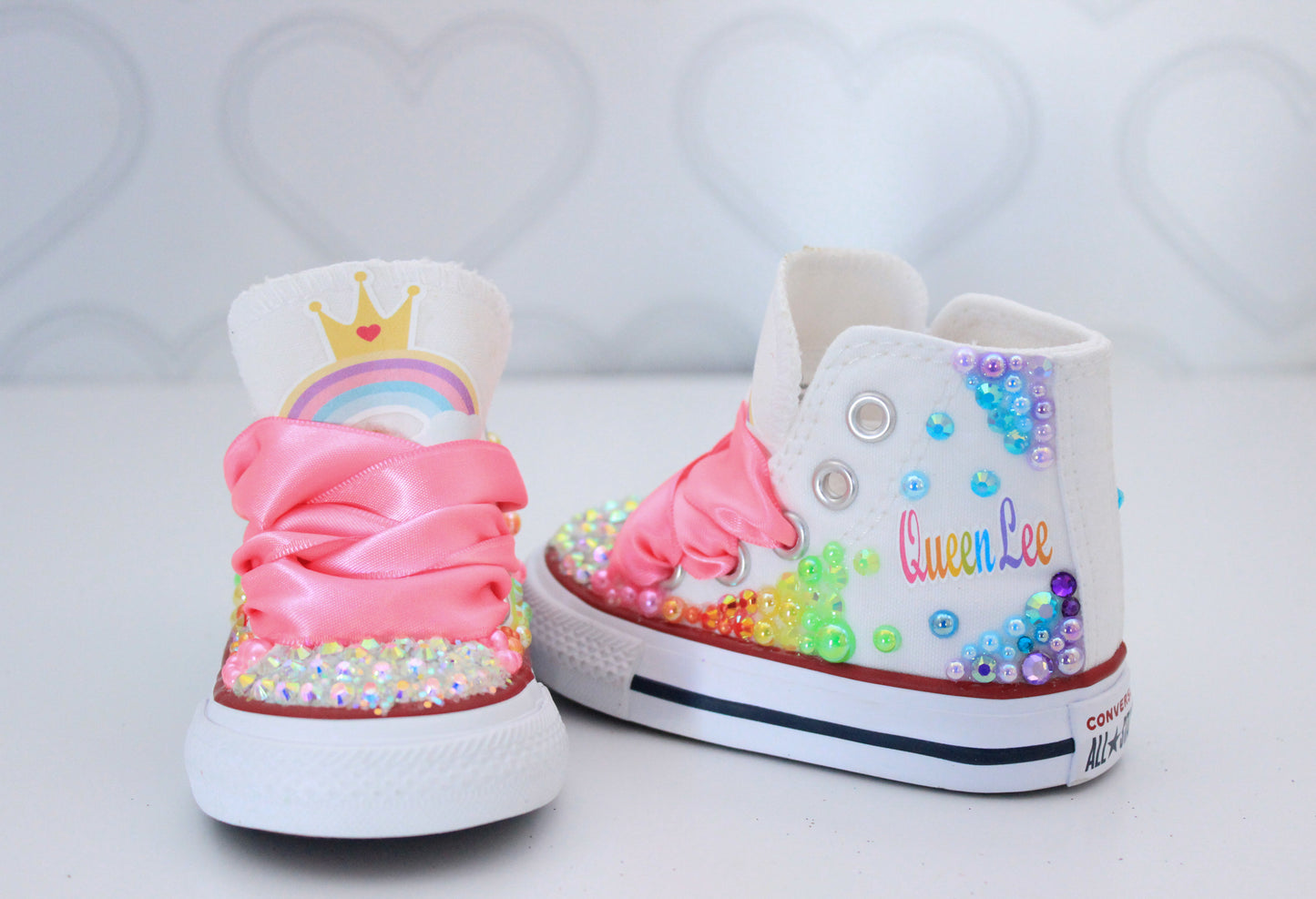 Princess shoes- Princess bling Converse-Girls Princess Shoes-Princess Converse