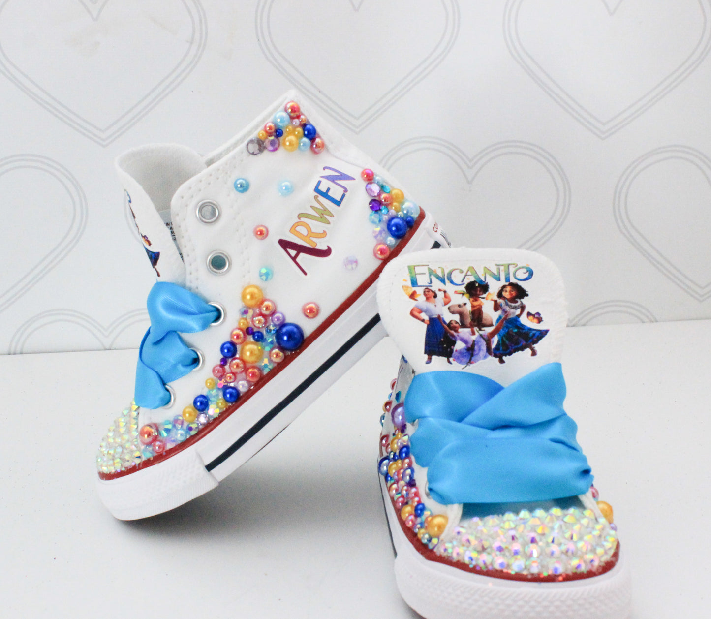 Encanto shoes- Encanto bling Converse-Girls Encanto Shoes-Encanto Converse