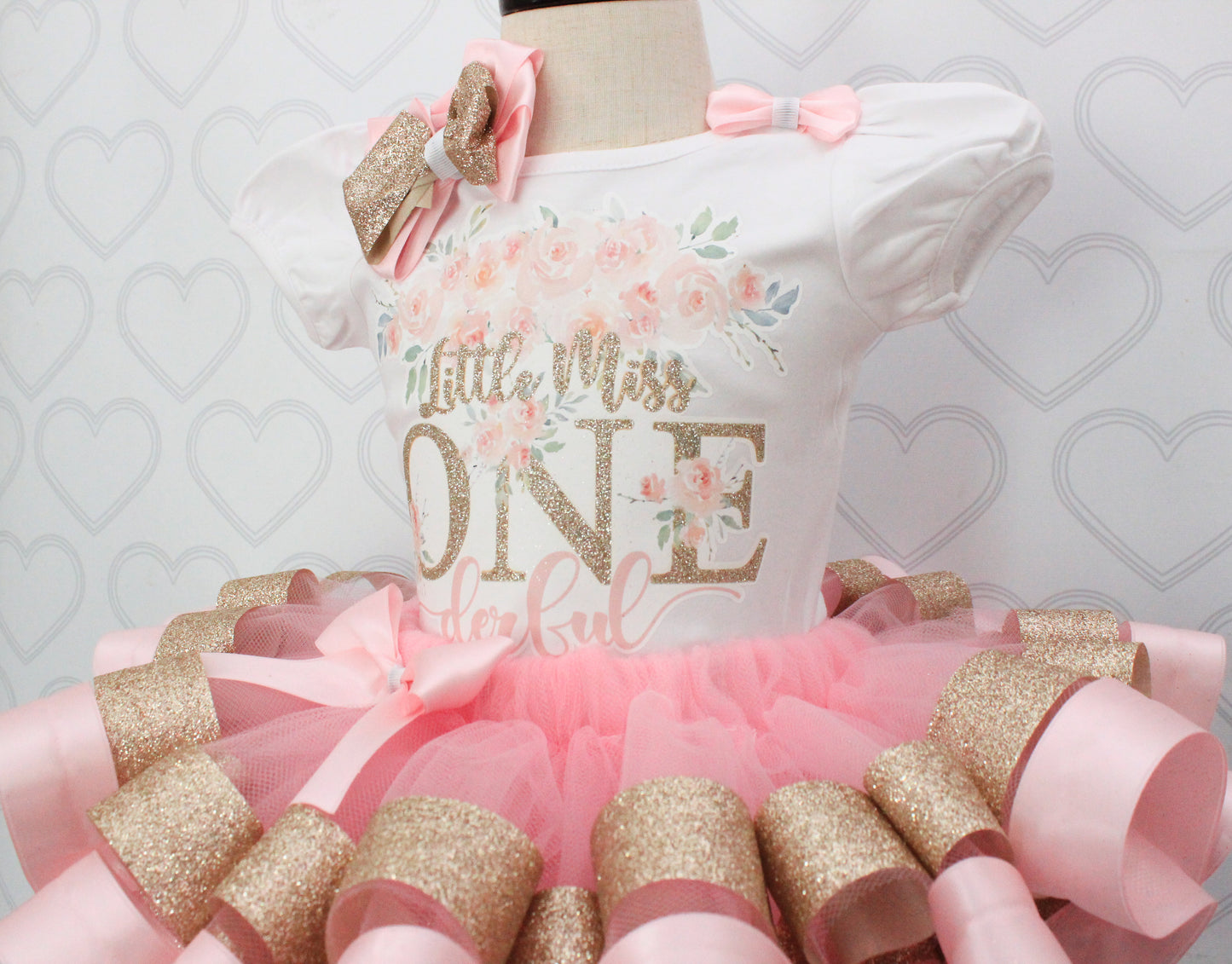 Little Miss Onederful Tutu set- Little Miss Onederful outfit- Little Miss Onederful tutu-Little Miss Onederful tutu set