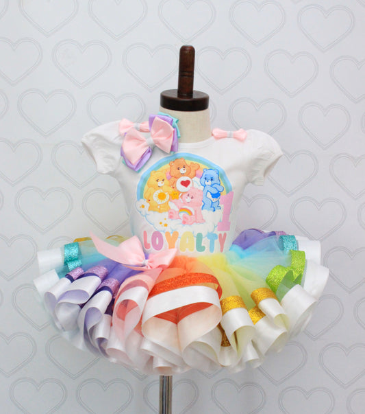 Care Bears tutu set-Care Bears outfit-Care Bears dress