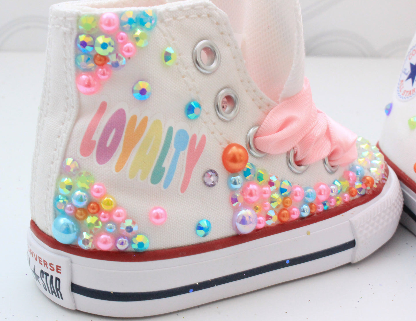 Care Bear shoes- Care Bear bling Converse-Girls Care Bear Shoes-Care Bear Converse