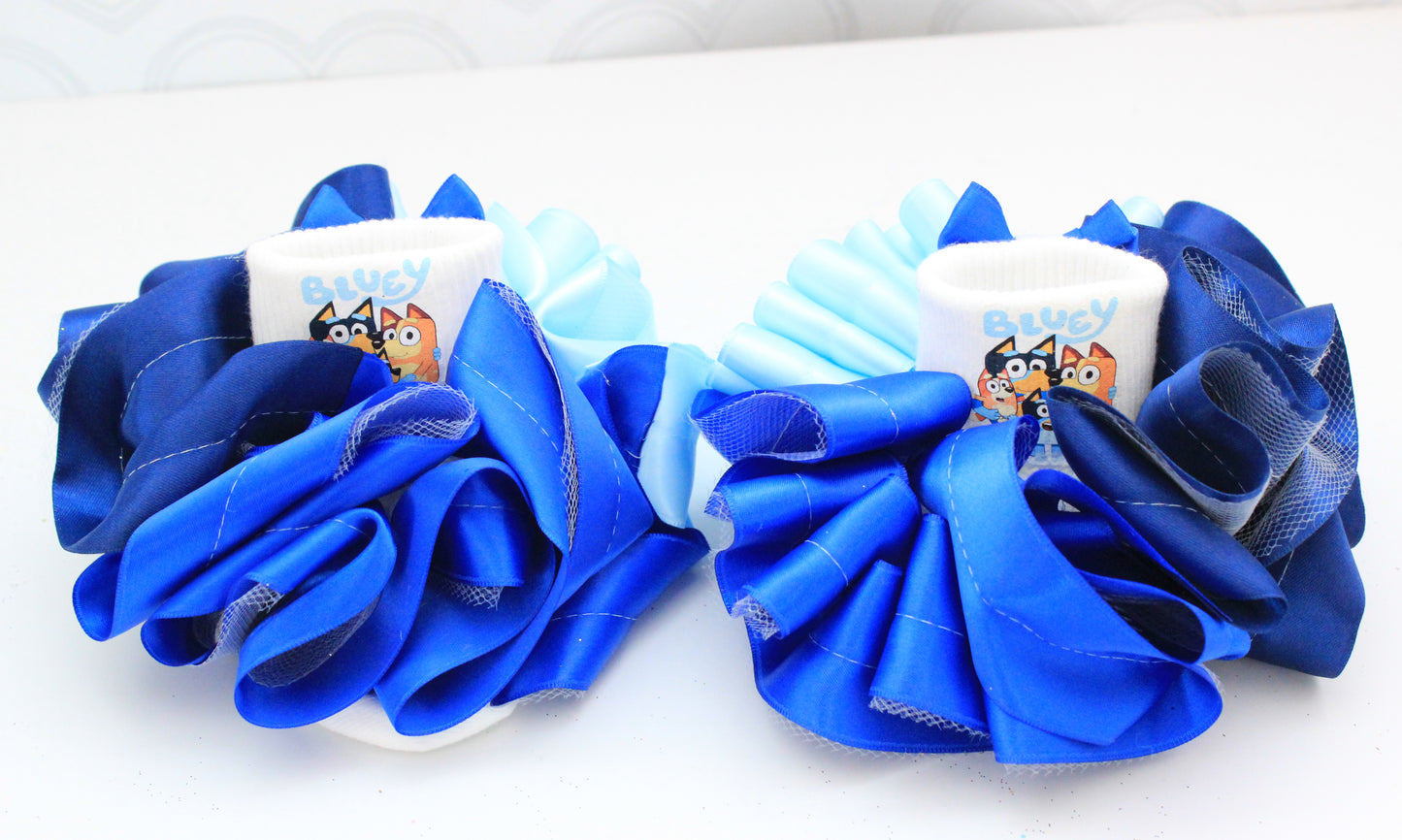 Bluey shoes- Bluey bling Converse-Girls Bluey Shoes- Bluey Converse