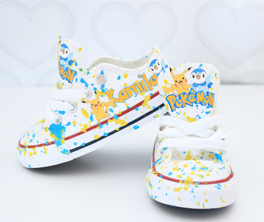 Pokemon shoes- Pokemon Converse-Boys Pokemon Shoes