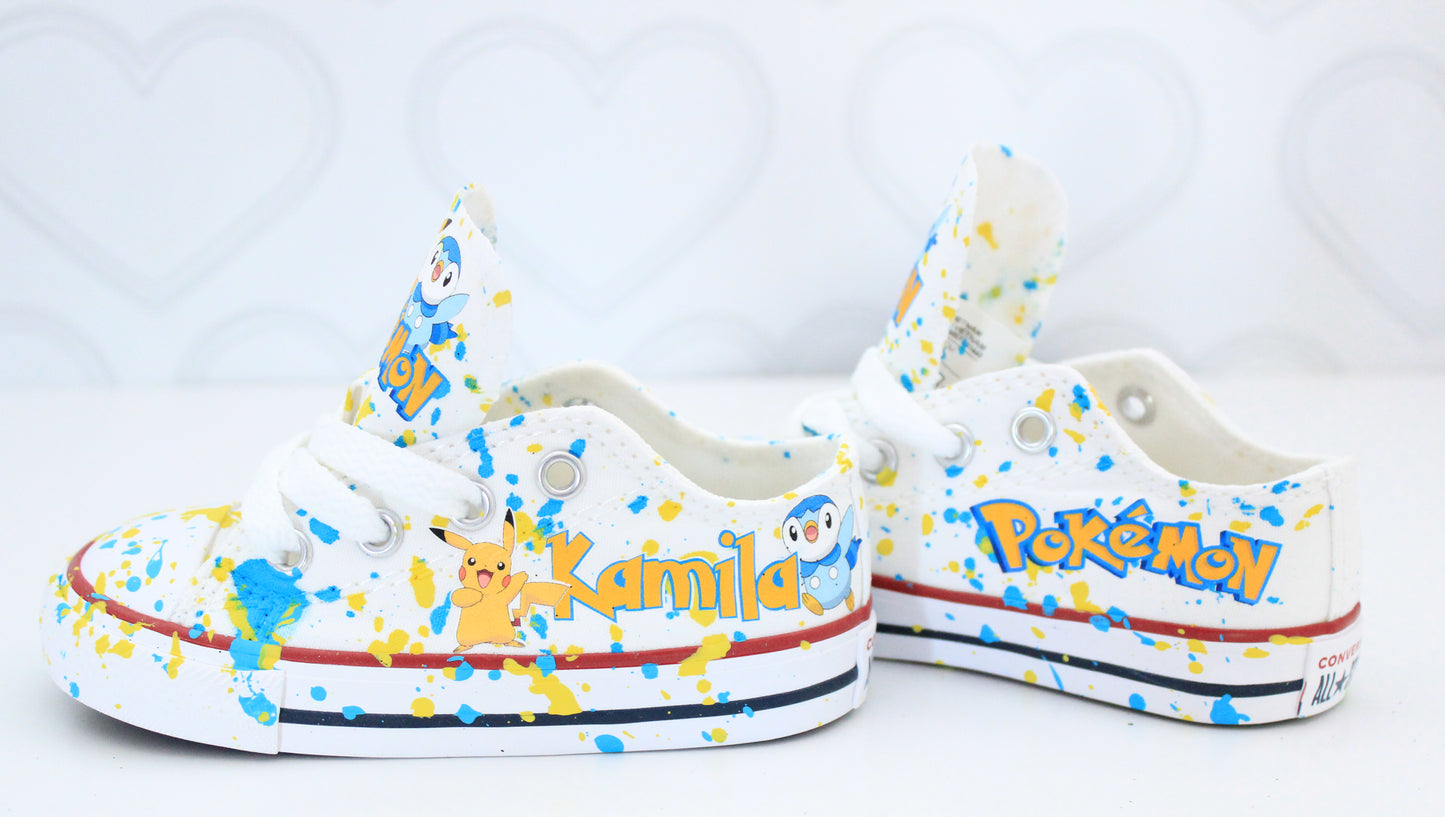 Pokemon shoes- Pokemon Converse-Boys Pokemon Shoes