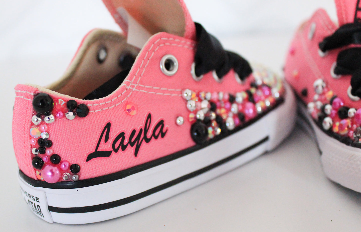 Barbie shoes- Barbie bling Converse-Girls Barbie Shoes