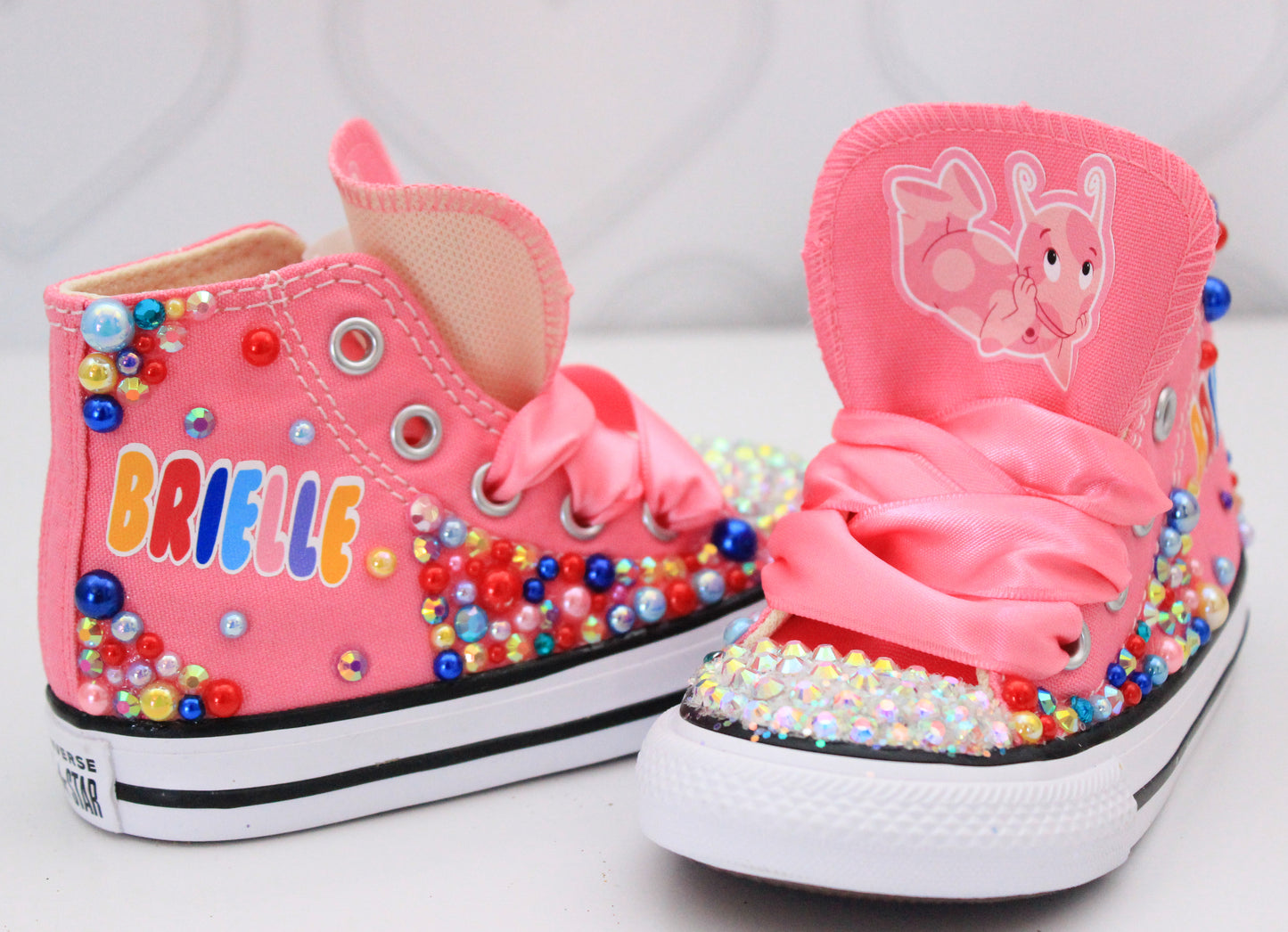 Backyardigans shoes- Backyardigans bling Converse-Girls Backyardigans Shoes-Backyardigans Converse