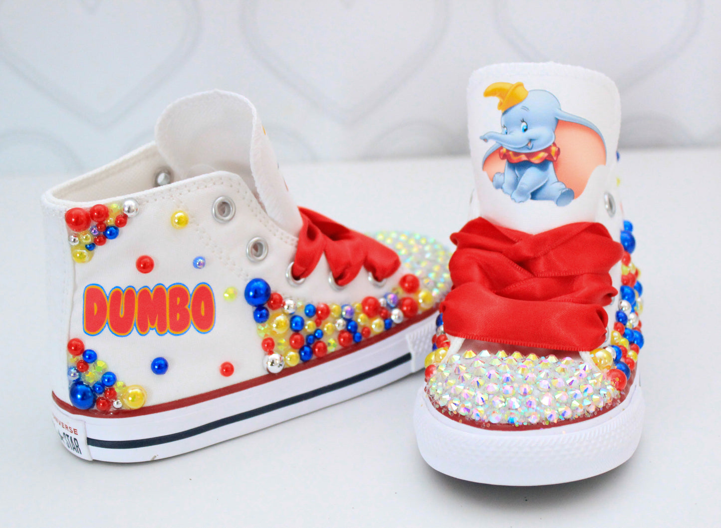 Dumbo shoes- Dumbo bling Converse-Girls Dumbo Shoes-Dumbo Converse