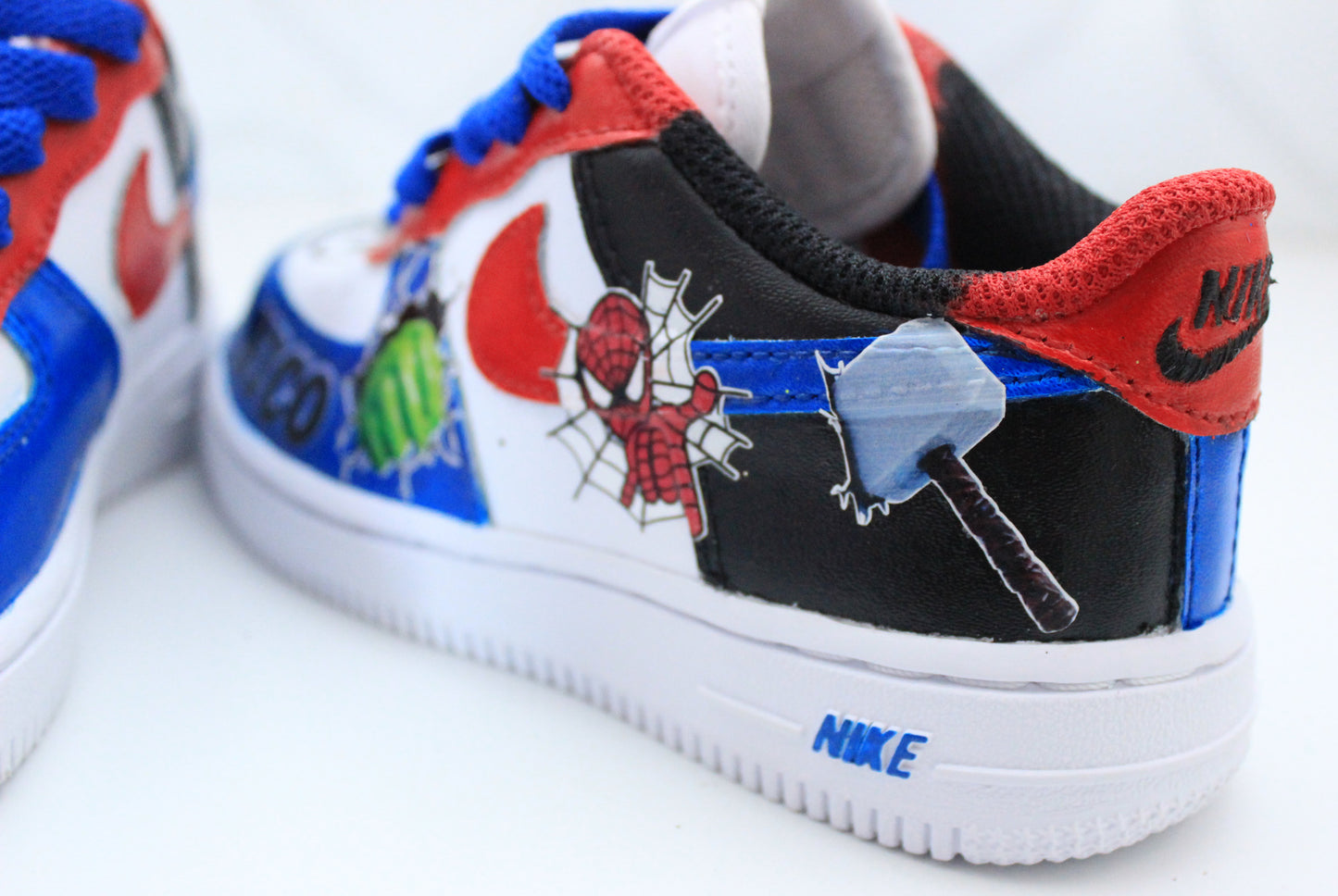 Avengers shoes- Avengers air force 1's -Boys af1's Shoes-Custom air force 1's- Toddler air force 1's