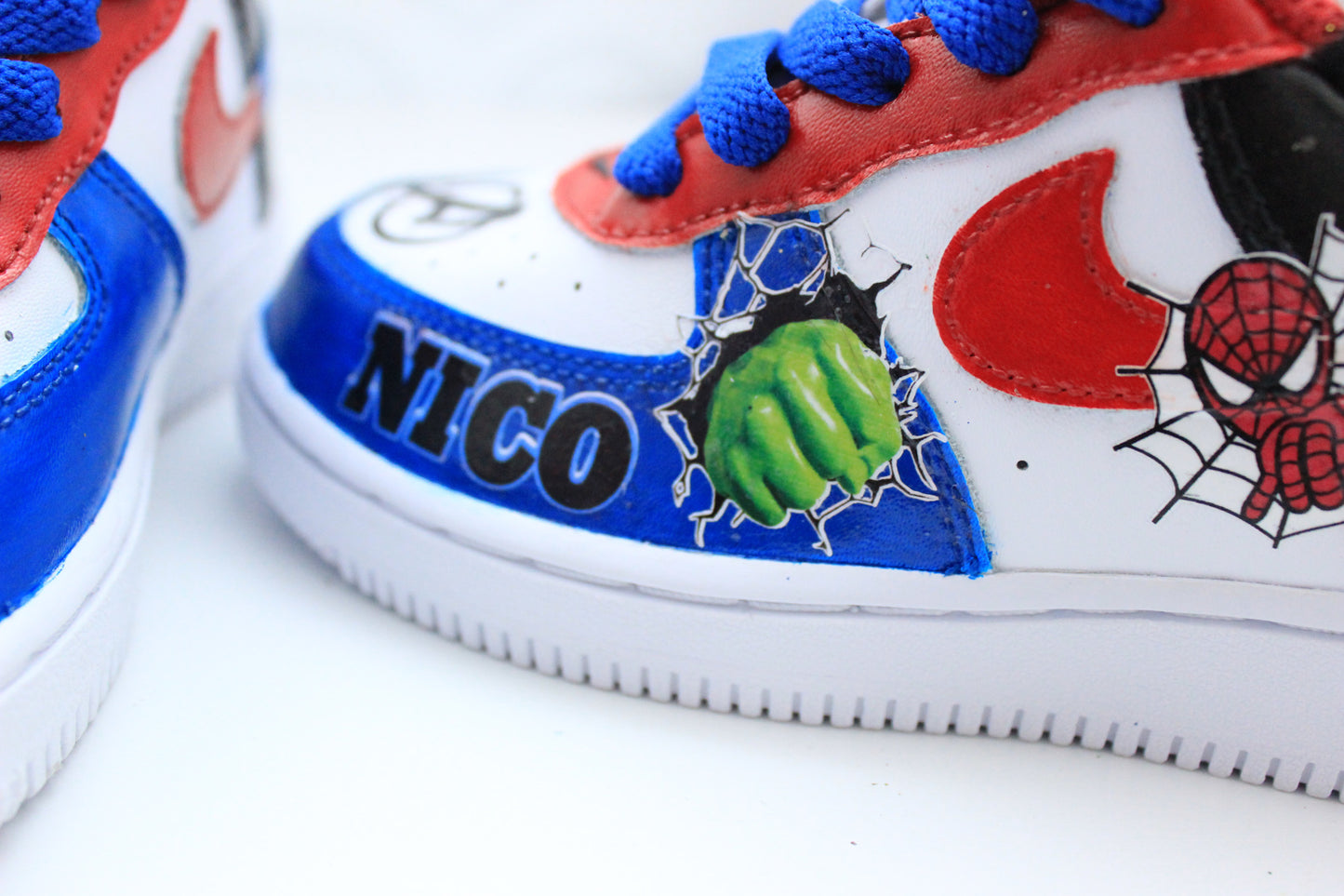 Avengers shoes- Avengers air force 1's -Boys af1's Shoes-Custom air force 1's- Toddler air force 1's