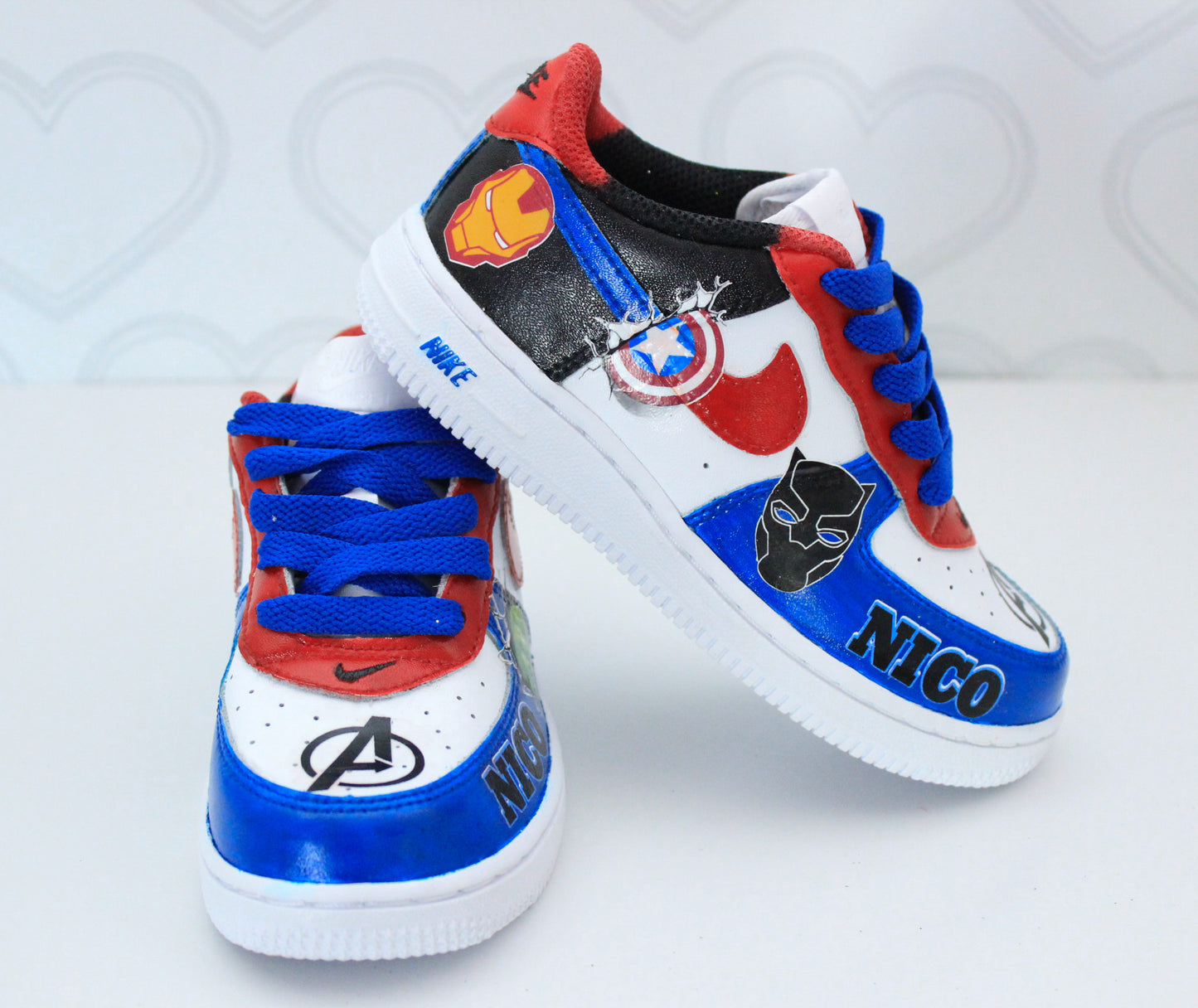 Avengers shoes- Avengers air force 1's -Boys af1's Shoes-Custom air force 1's- Toddler air force 1's